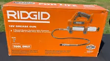 RIDGID R860445B 18-Volt Cordless Grease Gun (Tool Only) New Factory Sealed Box