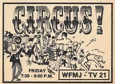 1972 WFMJ TV AD CIRCUS YUGOSLAVIA CHARRO VALENTINO'S LASSO & ROPE TRICKS