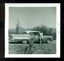 1958 COOL Original photo PONTIAC STARCHIEF - WHAT A CAR!