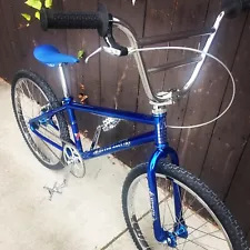 Hutch XL24 BMX Bike Candy Blue Cruiser in Mint Condition