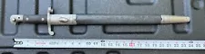 Original British Martini-Henry Rifle Sword Bayonet & Scabbard 1888