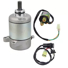 For Honda 2000-2006 TRX350FE FourTrax Rancher 4X4 ES Starter&Relay&Switch (For: 2005 Honda Rancher 350)