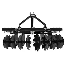 CAT-0 Disc Plow Harrow W/Hardware Compact Garden Lawn Tractor Accessory