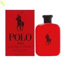 Polo Red by Ralph Lauren 4.2 oz / 125mL Eau De Toilette Spray For Men Brand New