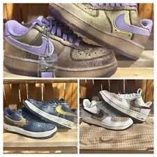 Vintage Nike Air Force 1 Lot 3 Pairs Wholesale Resale Women’s Sizing