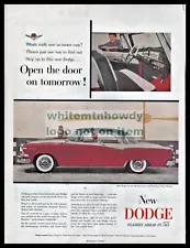 New Listing1955 DODGE Custom Royal Lancer 3-tone 2-door Hardtop Classic Car Original PRINT