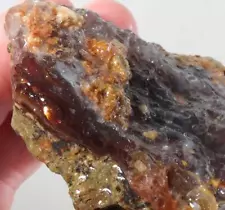 New ListingFire Agate 2.5 oz rough w/ Matrix lot #Ju5 .99¢ Start