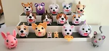 Huge Lot 17 Different Chubby Puppies Cat Rabbit Bear Dogs