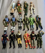 vintage gi joe loose action figures lot