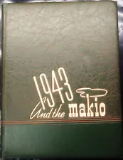 1943 Makio Ohio State University Yearbook Vintage Buckeye Football Pictures