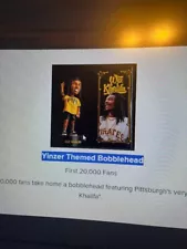 Pittsburgh Pirates Yinzer Themed Bobblehead New Pre Sale for July 20, 2024