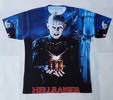 Custom Hellraiser T Shirt 80s movie horror pinhead terror