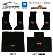 Lloyd Mats CLASSIC LOOP 3pc Floor Mat Set for 1984 to 1990 Chevrolet C4 Corvette