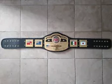 NWA DOME Heavyweight World Title Belt with braided strap!