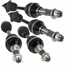 Front Rear Left Right CV Joint Axles for Can-Am Renegade 500 4X4 EFI 2008-2010 (For: Can-Am Renegade 500)