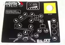 Bil-Jax Haulotte A-00681-D, Control Box Decal Overlay, Boom Lift