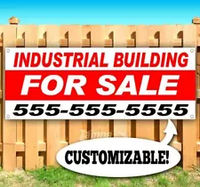 INDUSTRIAL BUILDING FOR SALE Advertising Vinyl Banner Flag Sign CUSTOM PH#