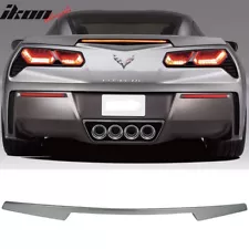 Clearance Sale 14-19 Chevy Corvette C7 Trunk Spoiler ABS Painted Silver #WA636R (For: 2017 Corvette)