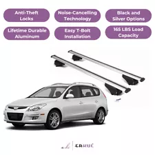 ERKUL Roof Rack Cross Bars for Hyundai Elantra Touring 2009-2012 - Silver