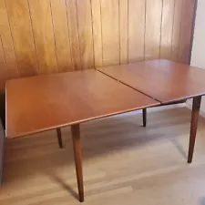 Vintage Danish Modern "Flip Flap" Teak Modular Dining Table