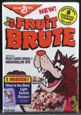 Fruit Brute Cereal Box 2" X 3" Fridge / Locker Magnet.