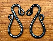 FORGED BLACK STEEL Rein Chain S-Hooks