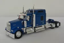 DCP 1/64 Blue Kenworth W900L with 86" Studio Sleeper