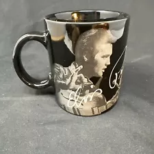 Rare New2017 Elvis Presley Certified Graceland Signature Coffee Mug Cup, USA