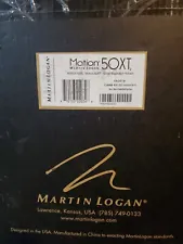 Martin Logan Motion 50XT Center Channel Speaker GLOSS BLACK -new