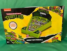 Teenage Mutant Ninja Turtles Tabletop Pinball Machine Game