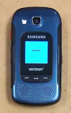 Samsung Convoy 4 B690 / SM-B690V - Blue ( Verizon / GSM ) Flip Phone - No Back