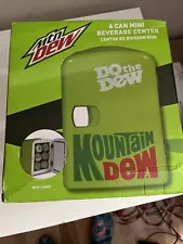 Mountain Dew MIS134MD 6-Can Mini Fridge