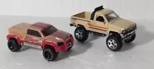 2 Hot Wheel a '87 Toyota Pickup Truck 4x4 Lifted & Hot Wheels Mega-Duty #30