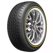 (1) 225/60HR16 VOGUE TYRE WHITE W/GOLD 225 60 16 TIRES