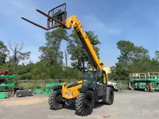 2016 JCB 507-42 42’ 7,000 Lbs Telescopic Reach Forklift Cab Telehandler bidadoo