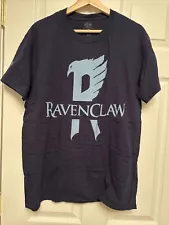 Harry Potter And The Cursed Child Blue Ravenclaw Shirt Sz L