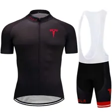 Men Cycling Jersey Bib Short Bicycle Bike Motocross MTB Shirt Clothing BMX