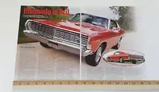 1968 FORD GALAXIE 500XL-GT ORIGINAL 2005 ARTICLE