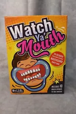 Watch Ya’ Your Mouth Party Game With 10 Mouth Openers 100% Complete