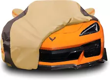 Car Cover Waterproof All Weather Compatible with Chevy Corvette C4 C5 C6 C7 C8,