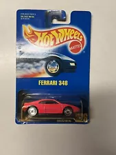 Hot Wheels Blue Card Ferrari 348 Pink