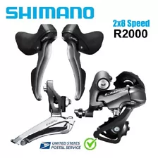 Shimano Claris R2000 Groupset 2x8 Speed Rear Derailleur Front Derailleur Shifter