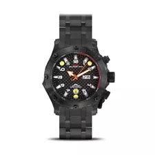 MTM VUL-TBK-BKCB-MBTI Vulture Black Carbon Dial Tit Band WATCH