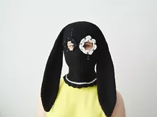 Custom bunny balaclava Cute ski mask with ears Crochet ski mask men and women