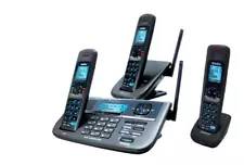 Uniden XDECT R055+2 2Line Digital Cordless Phone 3Handsets Answer Machine