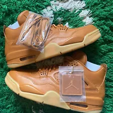 Size 10.5 - Air Jordan 4 Retro Premium Wheat