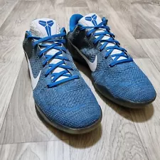 Nike Kobe ID 11 Elite Low Shoes Flyknit Brave Blue Sneakers For Men's Size 12 Us