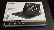 NIB & SEALED Polaroid 10.1 " tablet + Keyboard Case L10 # L10H16TQ Android 5.0