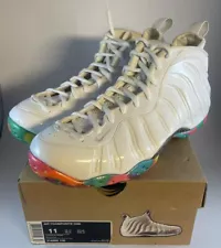 Nike Air Foamposite One “Fruity Pebbles” Size 11 By Noldos Customs Deadstock