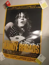 RANDY RHOADS / Reflections of A Guitar Icon 2022 Japan Original Promo Poster B1